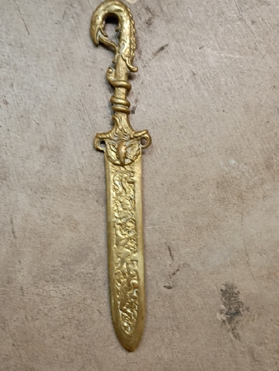 Other - Ornate Gold Decorative Letter Opener
